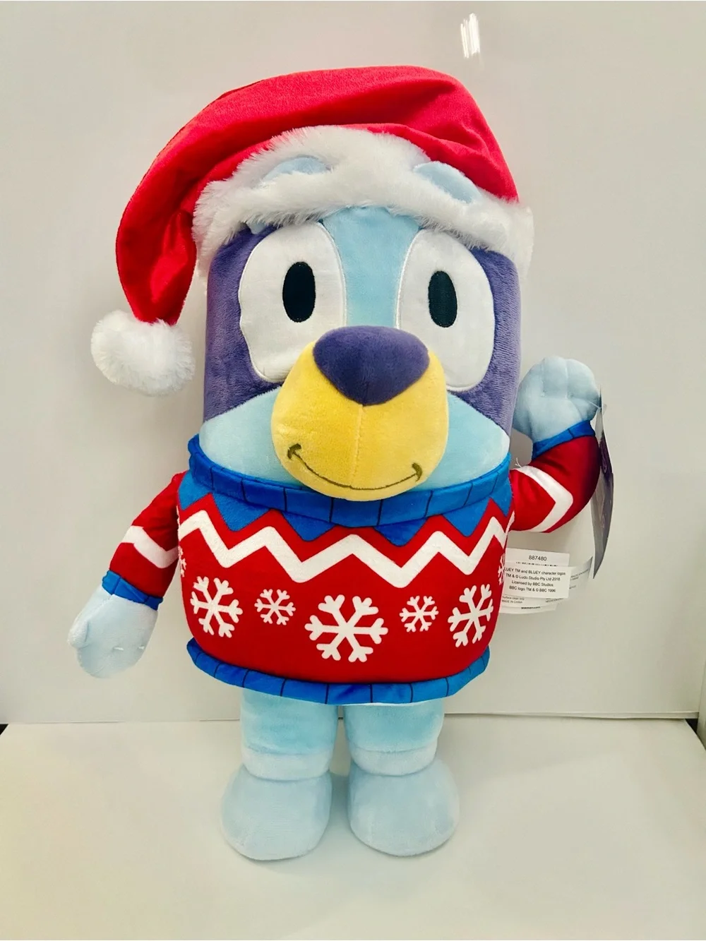 Bluey Holiday Plush (BIG!) 20” NWT